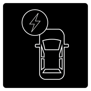 Electric Vehicle (EV) icon for Hampden Auto Body