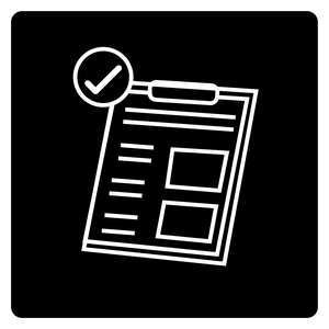 Post repair inspection icon for Hampden Auto Body
