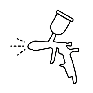 Auto body paint icon for Hampden Auto Body