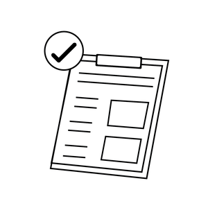 Post repair inspection icon for Hampden Auto Body