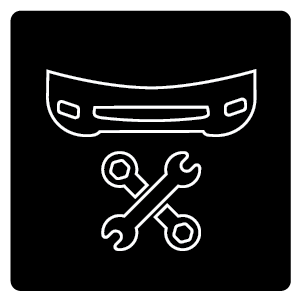 Bumper repair icon for Hampden Auto Body