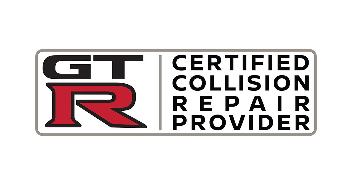 Hampden Auto Body is a Certified Nissan GT-R Collision Repair Provider
