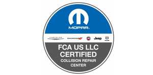 Mopar certified repair center logo Mopar certified repair center logo