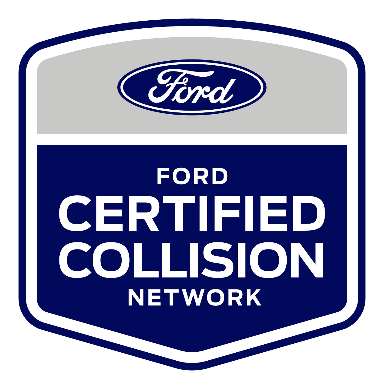 Ford Certified Collision Repair Facility logo