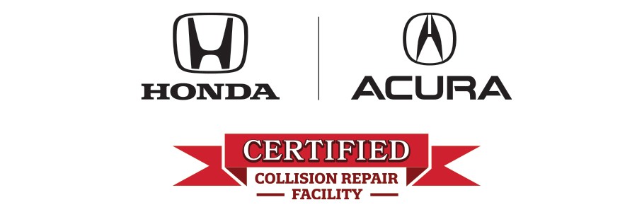 Honda and Acura Certified Collision Repair Facility logo Honda and Acura Certified Collision Repair Facility logo
