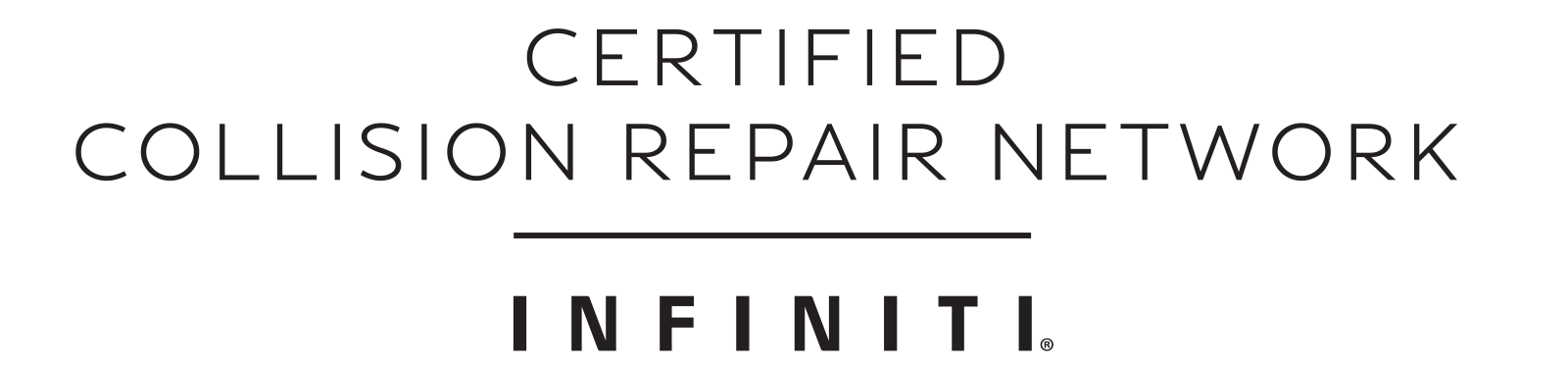 INFINITI Certified Collision Repair Facility logo INFINITI Certified Collision Repair Facility logo