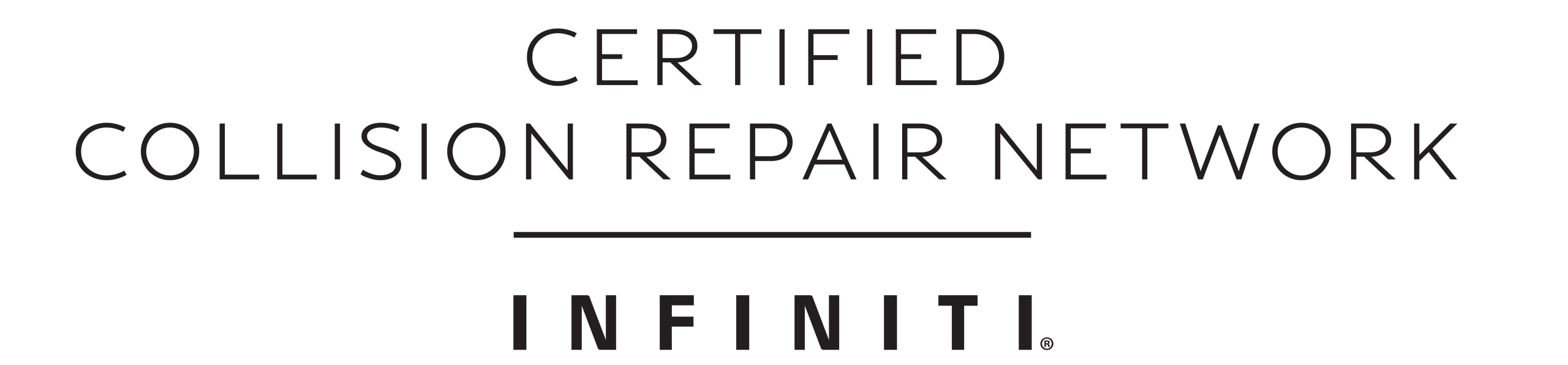 INFINITI Certified Collision Repair Facility logo