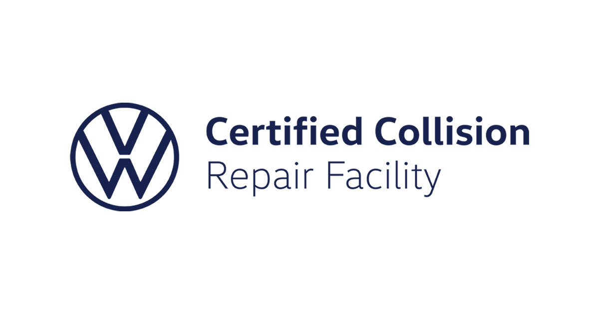 Volkswagen Certified Collision Repair Facility logo